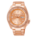 Seiko 5 Sports Rose Gold Automatic Watch SRPE72K