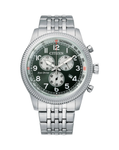 Citizen Stainless Steel Eco-Drive Watch AT2460-89X